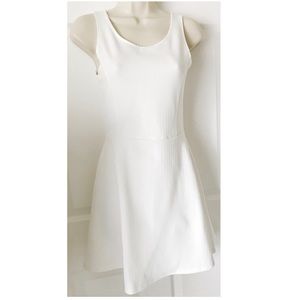 White H&M skater dress